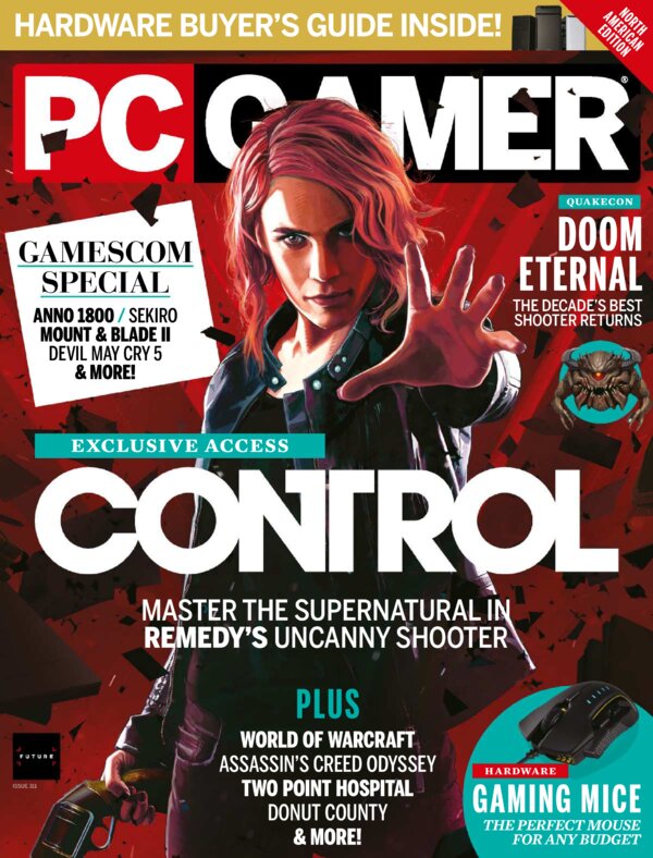 PC Gamer US   Issue 311, December 2018 cover